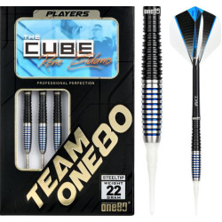 le jeu de flechette pointe nylon rene eidams the cube elek one80 en 14g