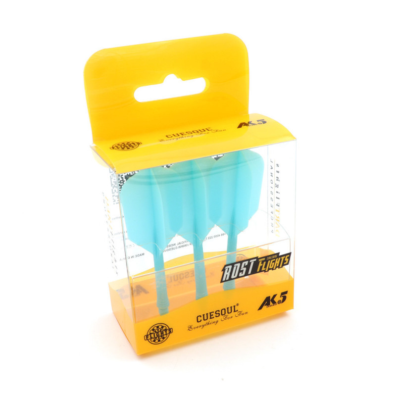 ensemble tige et ailette de cuesoul, ak5 est idéal pour vos flechettes