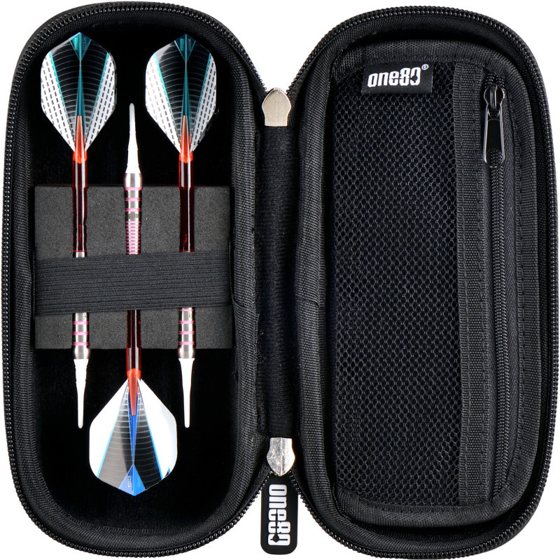 le shard mini wallet noir permet de ranger ses flechettes