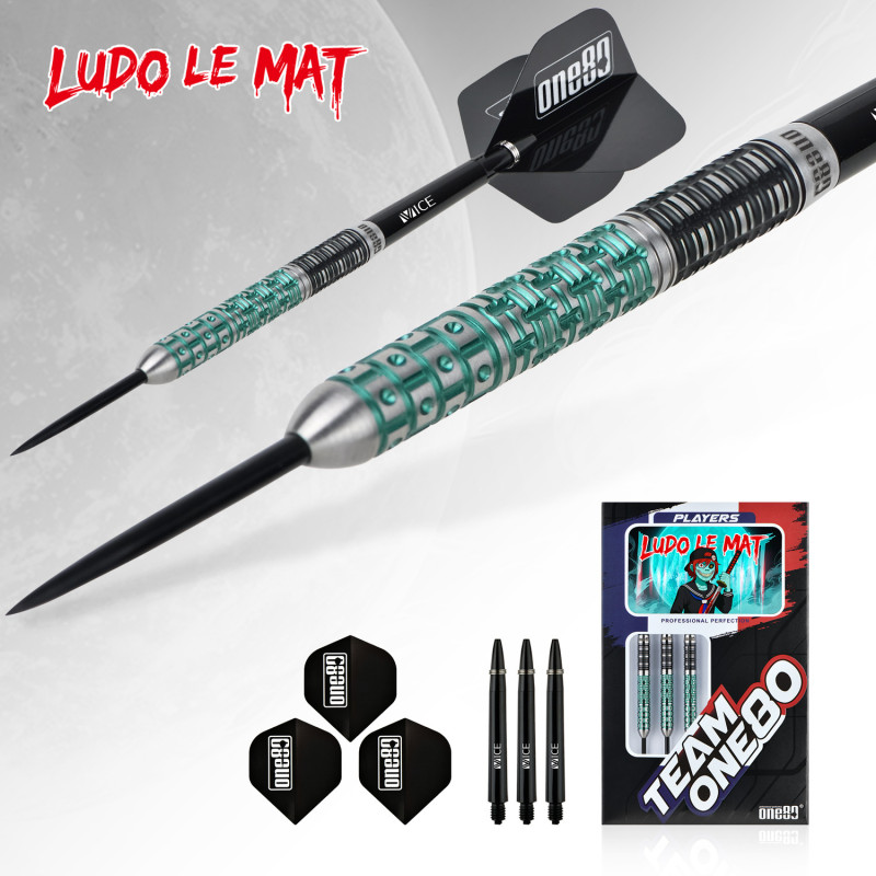 le jeu de flechette chameleon citrine one80 en 22g