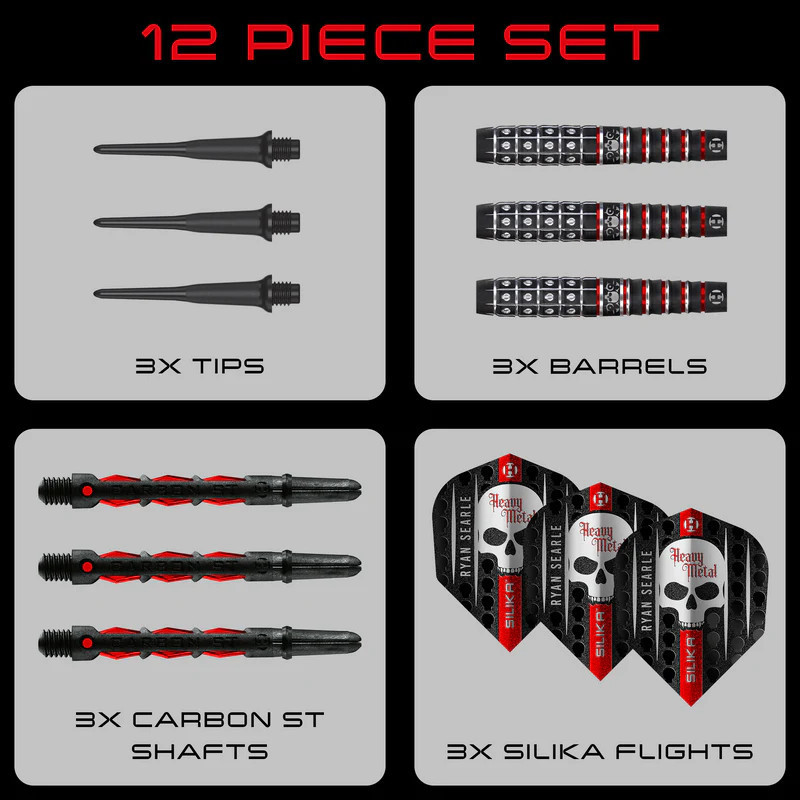 jeu de flechette pointe nylon ryan searle series 3 harrows elek en 18g de chez harrows
