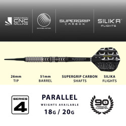 jeu de flechette pointe nylon chizzy series 4 harrows elek en 18g de chez harrows