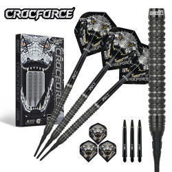 le jeu de flechette pointe nylon Crocforce CF1 elek one80 en 18g