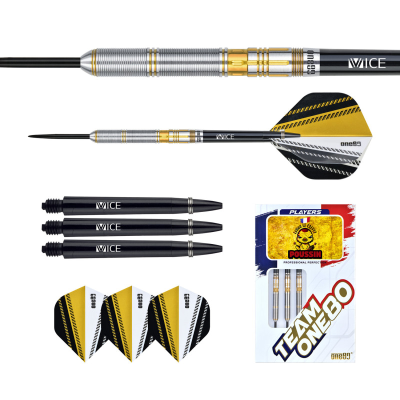 le jeu de flechette lylian le calvez dit poussin one80 en 22g