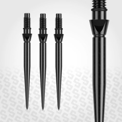 les pointes switch point noir winmau sont des pointes de flechettes démontables