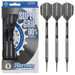 le jeu de flechettes supergrip harrows elek en 20g est vendu seul