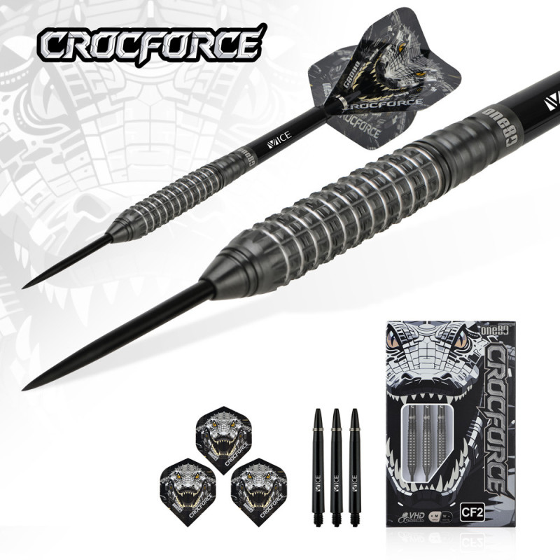 le jeu de flechette crocforce CF2 one80 en 25g est vendu seul