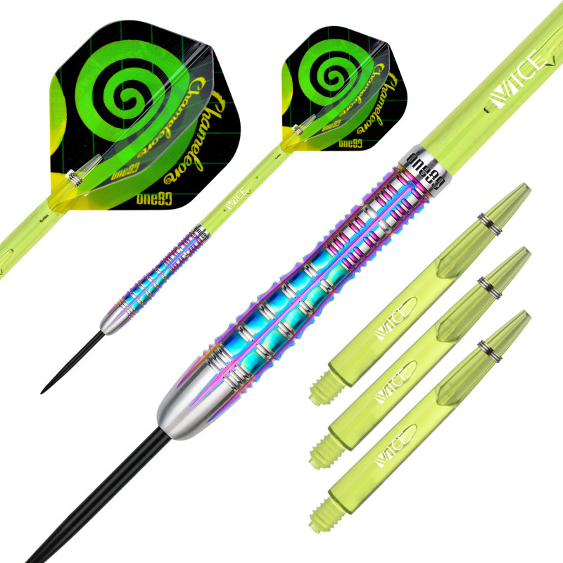 le jeu de flechette chameleon  sodalite one80 en 23g