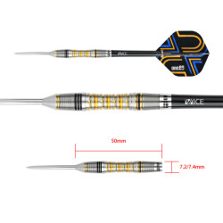 le jeu de flechette Ascent 04 one80 est en 24g