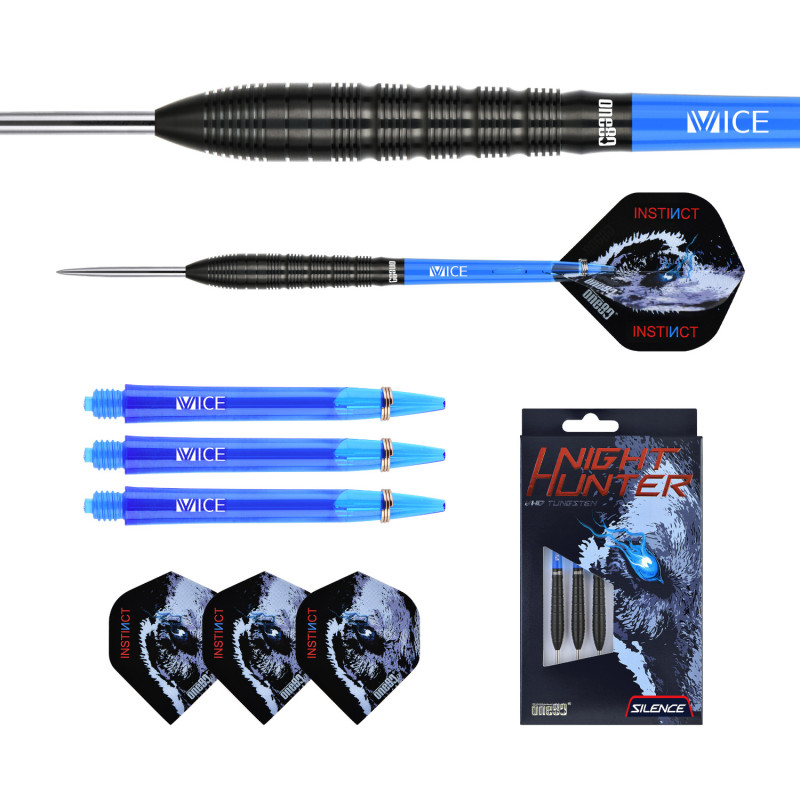 le jeu de flechette Night Hunter Silence one80 en 24g est vendu seul