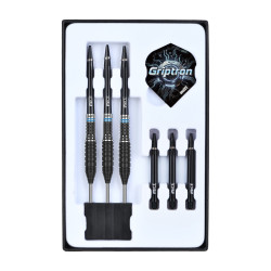le jeu de flechette Griptron GT3 one80 en 24g est vendu seul