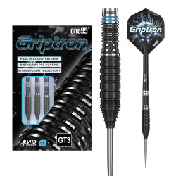 le jeu de flechette Griptron GT3 one80 en 24g est vendu seul