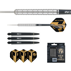 le jeu de flechette Back To Basics EBS one80 en 22g est vendu seul