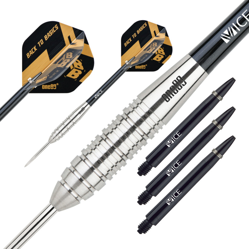 le jeu de flechette Back To Basics JLS one80 en 25g est vendu seul