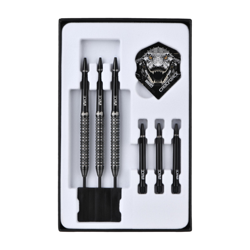 le jeu de flechette Crocforce CF1 one80 en 24g est vendu seul