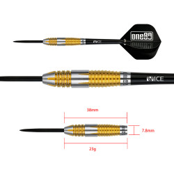le jeu de flechette Peter Machin II one80 en 22g est vendu seul