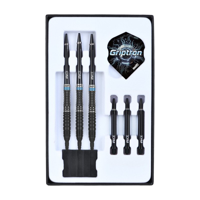 le jeu de flechette pointe nylon Griptron GT2 elek one80 en 18g
