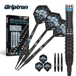le jeu de flechette pointe nylon Griptron GT2 elek one80 en 18g