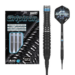 le jeu de flechette pointe nylon Griptron GT2 elek one80 en 18g