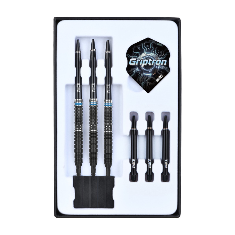 le jeu de flechette pointe nylon Griptron GT4 elek one80 en 18g