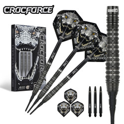 le jeu de flechette pointe nylon Crocforce CF3 elek one80 en 18g