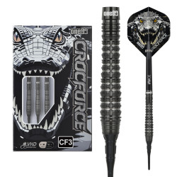 le jeu de flechette pointe nylon Crocforce CF3 elek one80 en 18g