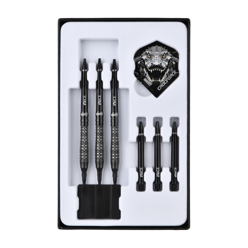 le jeu de flechette pointe nylon Crocforce CF3 elek one80 en 20g