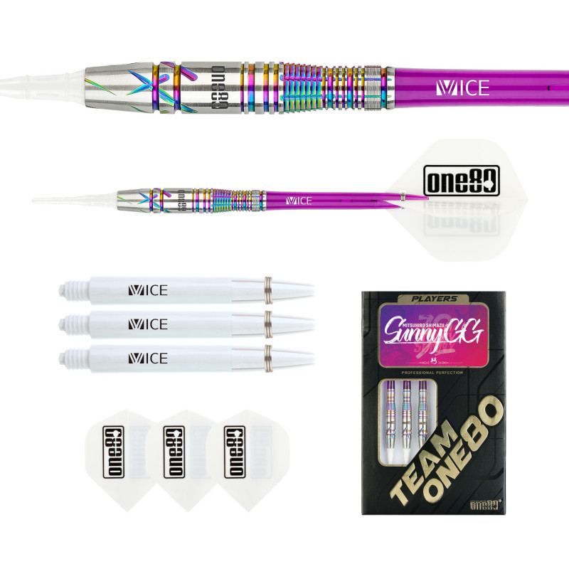 le jeu de flechette pointe nylon Sunny GG elek one80 en 18g