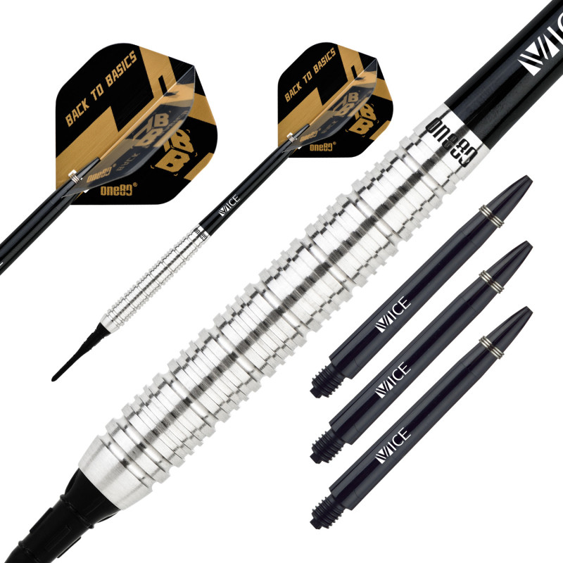 le jeu de flechette pointe nylon Back To Basics AGS elek one80 en 20g