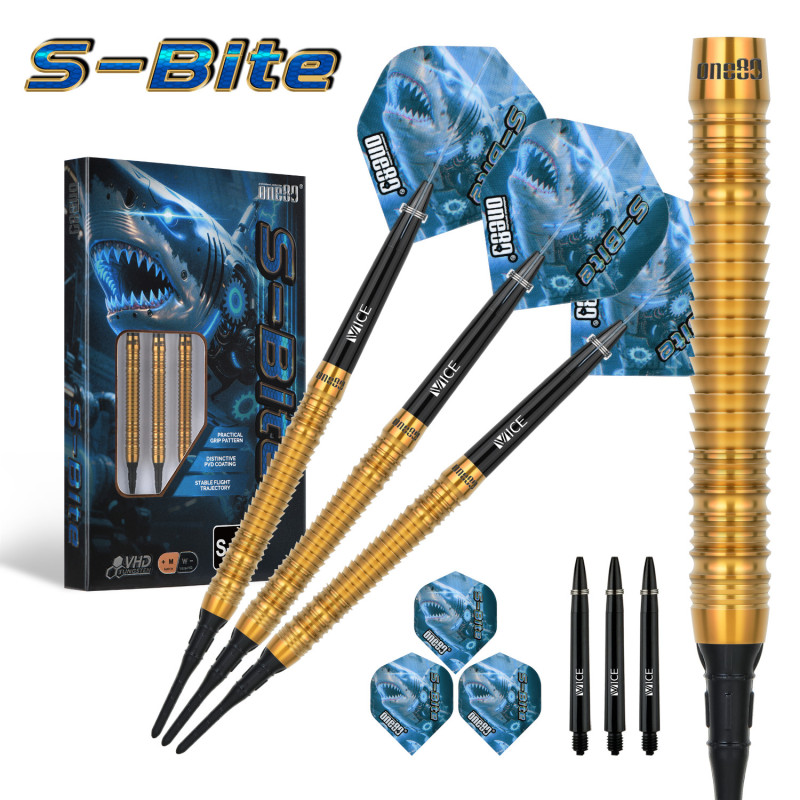 le jeu de flechette pointe nylon S-Bite S-B3 elek one80 en 20g