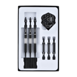 le jeu de flechette pointe nylon Luxor II Iota elek one80 en 20g