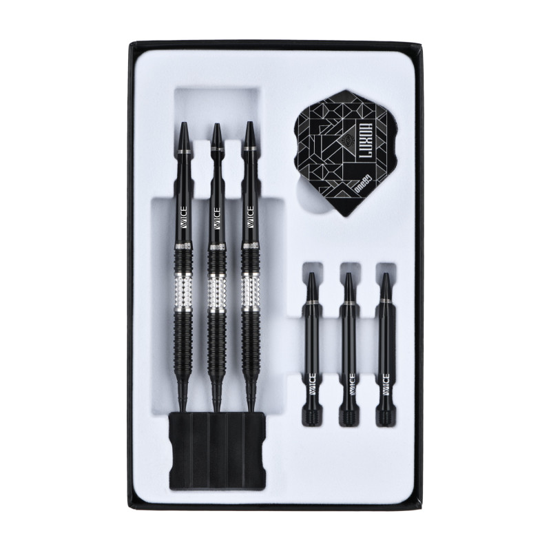 le jeu de flechette pointe nylon Luxor II Iota elek one80 en 20g