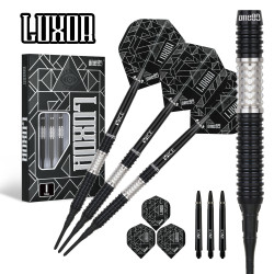 le jeu de flechette pointe nylon Luxor II Iota elek one80 en 20g
