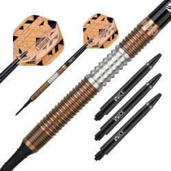 le jeu de flechette pointe nylon Luxor Beta elek one80 en 20g