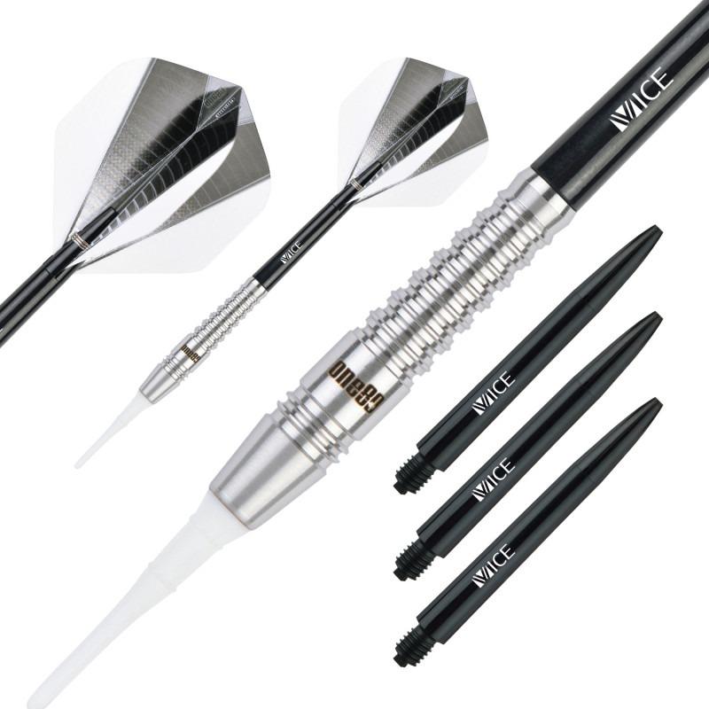 le jeu de flechette pointe nylon Raise GG elek one80 en 18g