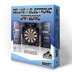 cible deluxe II électronic dartboard one80 pour jouer aux fléchettes electroniques