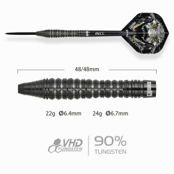 le jeu de flechette Crocforce CF3 one80 en 22g est vendu seul