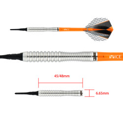 le jeu de flechette pointe nylon strike 03 elek one80 en 18g