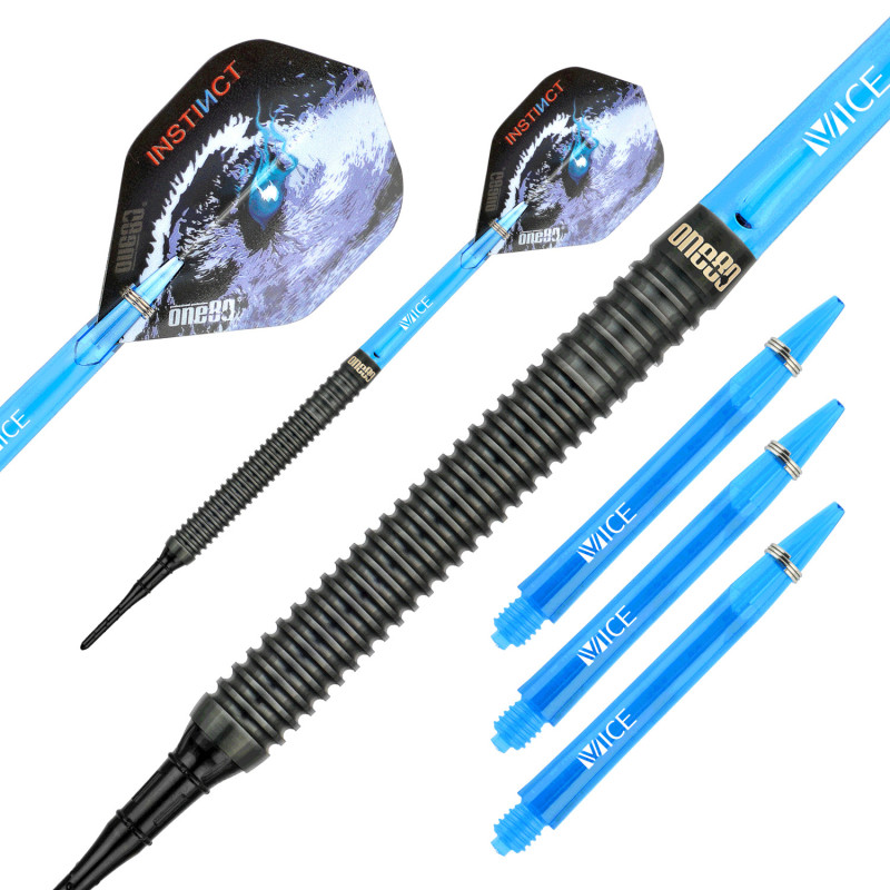 le jeu de flechette pointe nylon de Night Hunter Defense elek one80 en 18g