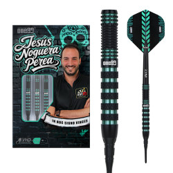 le jeu de flechette pointe nylon Jesus Noguera Perea elek one80  est en 18g