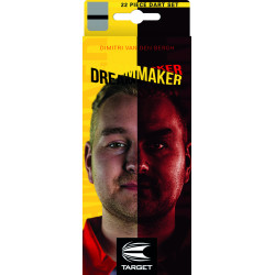 les fléchettes pointes acier dimitri van den bergh en 18g sont en laiton