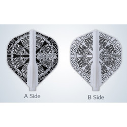 les ailettes fit flight standard Haupai Puha 2 cosmodarts sont preformées