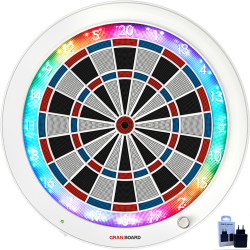 La cible électronique Granboard 3s existe en version blanche