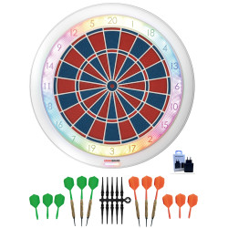 un kit complet pour votre jouer avec cible granboard 132 connecté