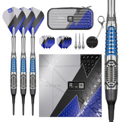 jeu de  flechettes pointe acier Phil Taylor Power Chrono elek 95% en 18g chez target