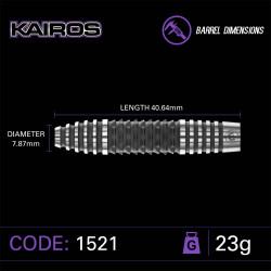 kairos 1 winmau en 21g