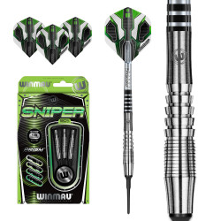 retrouvez les flechettes pointe nylon sniper elek en 18g de winmau