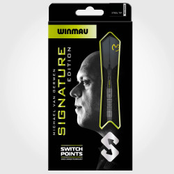 les flechettes Signature edition MVG Switch Point Winmau sont en 22g