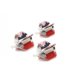 l'ailette de cuesoul  ak4 Tero ailette standard french flag se fixe sur les tiges ak7 tero sur vos darts