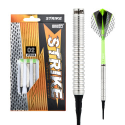 le jeu de flechette pointe nylon strike 02 elek one80 en 16g